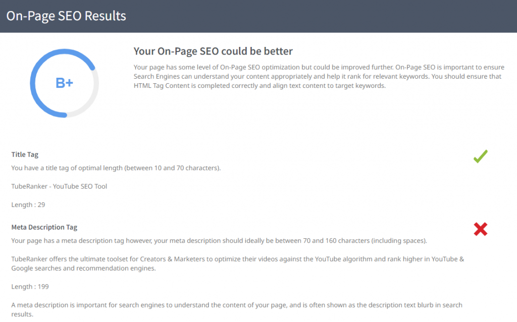 on page seo